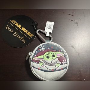 Vera Bradley Star Wars Grogu coin purse